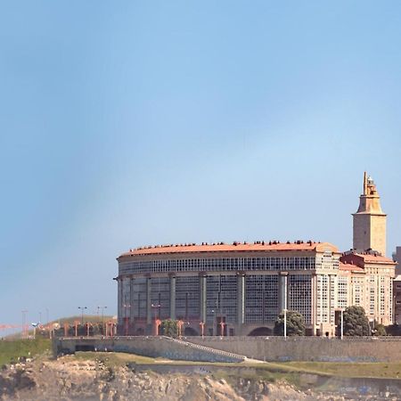 Apartamento Paseo Maritimo A Coruna Bagian luar foto
