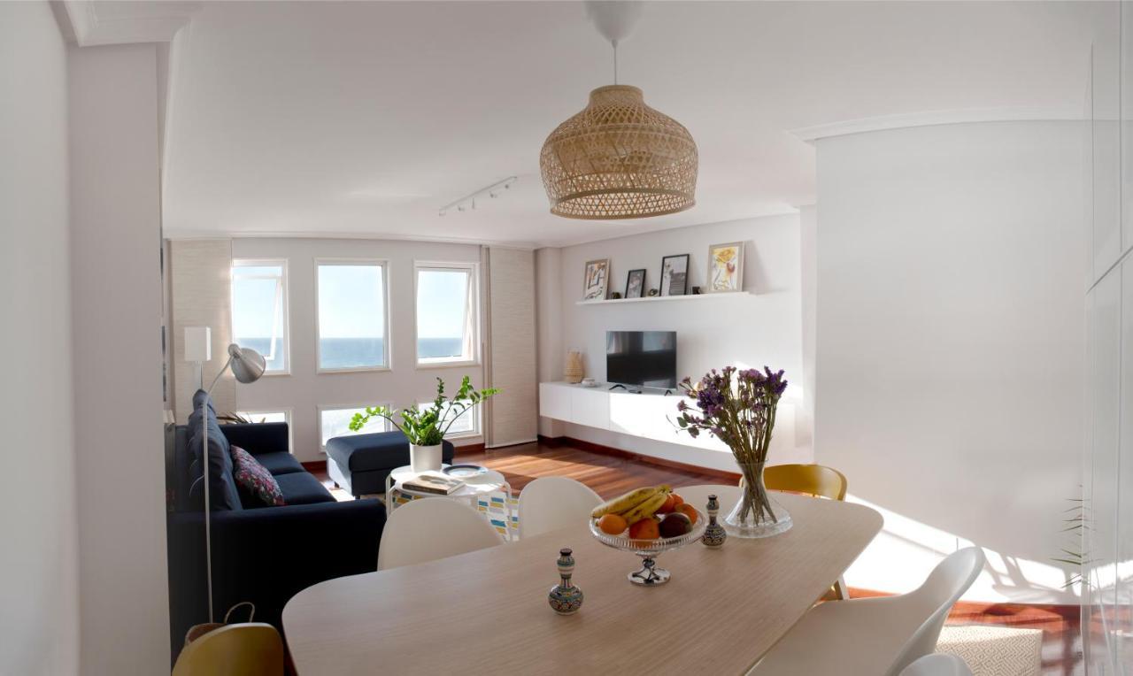 Apartamento Paseo Maritimo A Coruna Bagian luar foto