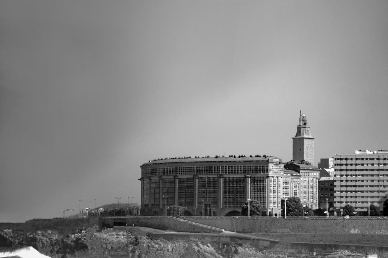 Apartamento Paseo Maritimo A Coruna Bagian luar foto
